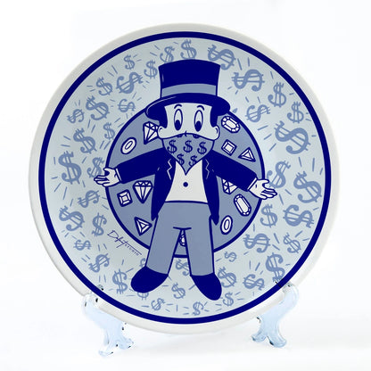HUNGRY RICH BOY PLATE SET