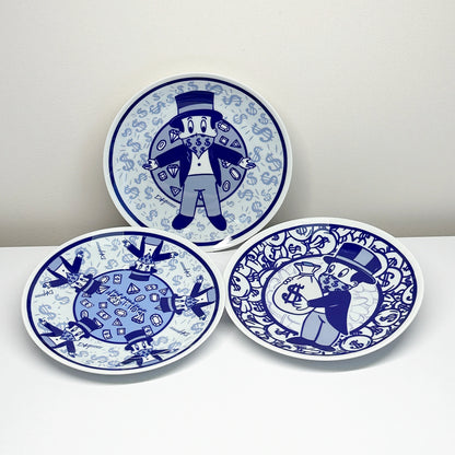 HUNGRY RICH BOY PLATE SET