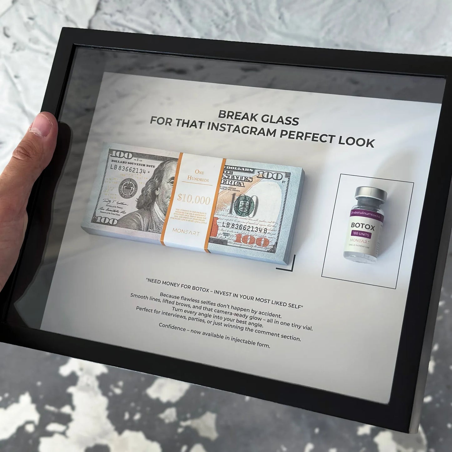 BREAK GLASS FOR THAT INSTAGRAM PERFECT LOOK