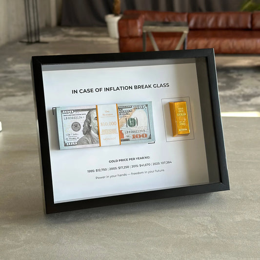 IN CASE OF INFLATION BREAK GLASS